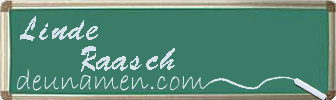 Linde Raasch Visitenkarte